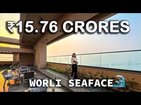 4BHK Seaview Flat in Worli Sea Face | Unobstructed Lifetime Sea 🌊 View | TIARA BY VRAJ