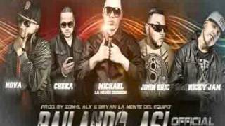 Bailando Asi Remix   Cheka Ft Michael, Nova, John Eric  Nicky Jam NEW  Reggaeton 2011