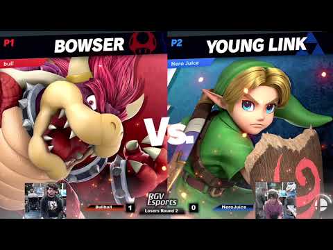 Bullhall (Bowser) vs. HeroJuice (Link/Young Link) - Losers R2 - Kaboom Weekly (12/18/19)