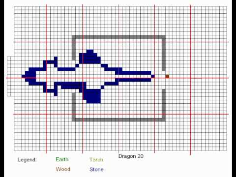 Minecraft - Dragon Blueprints