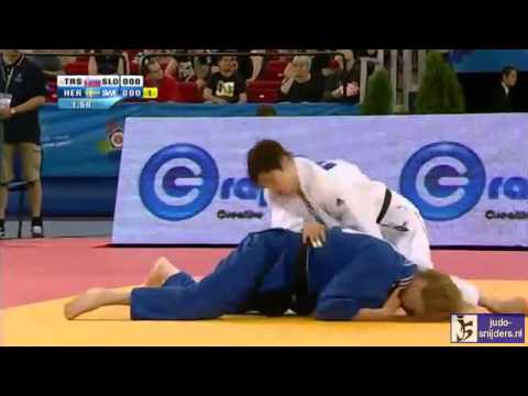 Judo 2013 European Championships Budapest: Trstenjak (SLO) - Hermansson (SWE) [-63kg]