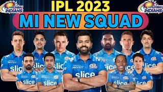 IPL 2023 | Mumbai Indians New Best Squad 2023 | MI Full Probable squad 2023|IPL 2023 MI Final Squad