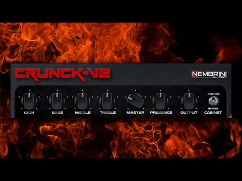 Nembrini Audio Crunck V2 Guitar Amplifier Plugin FREE