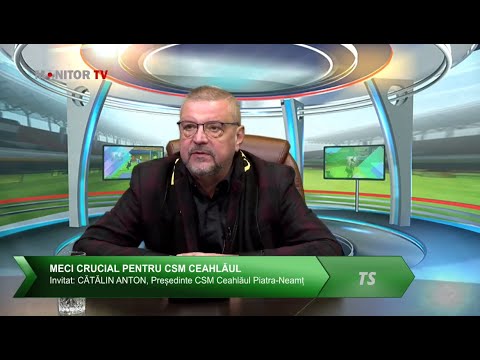 CĂTĂLIN ANTON - MECI CRUCIAL PENTRU CSM CEAHLĂUL - Tribuna Suporterilor_19.02.2024