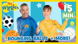 Bouncing Balls, The Monkey Dance &amp; More Fun Kids Songs 🏀🐒 The Wiggles Compilation 🎶