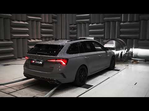SKODA OCTAVIA RS with new REMUS SPORT EXHAUST for better sound and performance 🚀