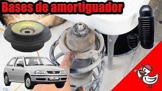 Cambio de bases y topes para amortiguador, suena en cada tope .-.