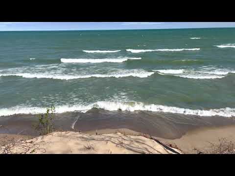 Top of Mt Baldy (dune) overlooking Lake Michigan