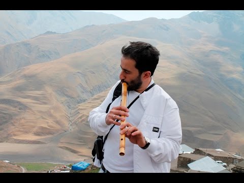 Neyzen Vugar Huseynov - Ay ishiginda(Klip 2014 Quba,Xinaliq)