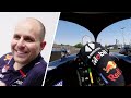 Max Plays F1 23 With His Race Engineer! | Oracle Virtual Laps