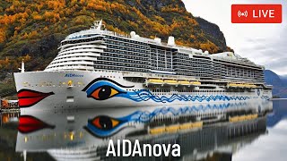 SHIPS TV - TEST Cruise Ship Departing Port of Southampton (LIVE)