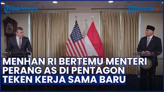 Terkuak Isi Teken Kerja Sama Kemitraan Baru seusai Menhan RI Bertemu Menteri Perang AS di Pentagon