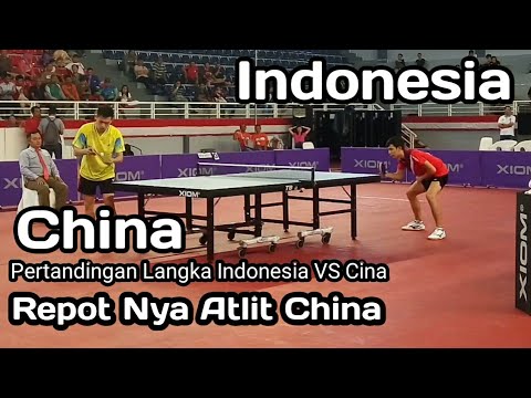 GRAND FINAL Indonesia Bima VS china li zhi riu Table tennis 2021 Cirebon