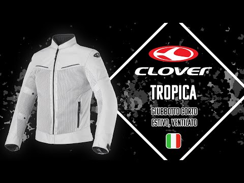 CLOVER TROPICA - Giubbotto corto ventilato estivo