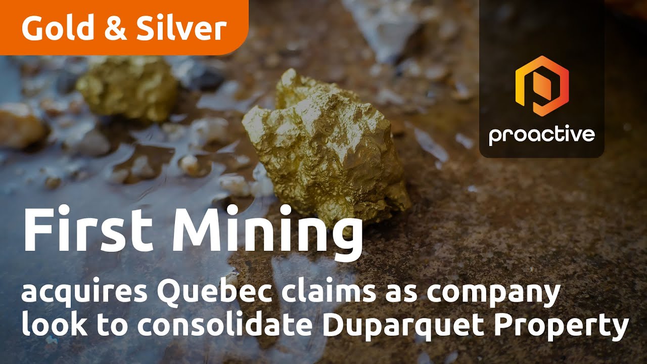 First Mining acquires Quebec claims as company look to consolidate Duparquet Property