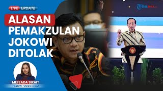 Golkar Menolak Wacana Pemakzulan Presiden Jokowi, Sebut Tak Perlu hingga Singgung Kinerja Disukai