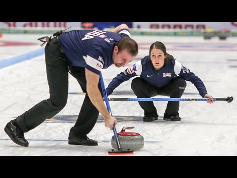 CURLING: USA-RUS WCF World Mixed Doubles Chp 2016 - Semi-final- HIGHLIGHTS