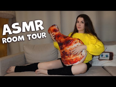 АСМР Шепот и РУМ ТУР 🏠 ASMR whisper and ROOM TOUR & HOUSE TOUR 🏰