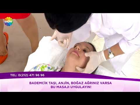 Bademcik taşını azaltmaya yardımcı masaj yağı