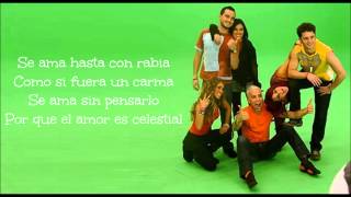 Celestial (letra) RBD