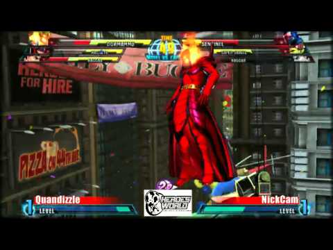 YRSF: Japan Relief Tournament MVC3 - Quandizzle vs NickCam