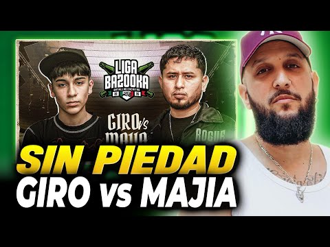 🔥 GIRO vs MAJIA 🔥 UNA MASTER CLASS 🔥 #LIGABAZOOKA MÉXICO