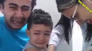 Father and Son Same Cried when Injected for Kids Funny | Doctor Games Children in Real Life