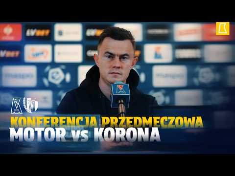 KONFERENCJA PRASOWA | Przed meczem z Koroną Kielce