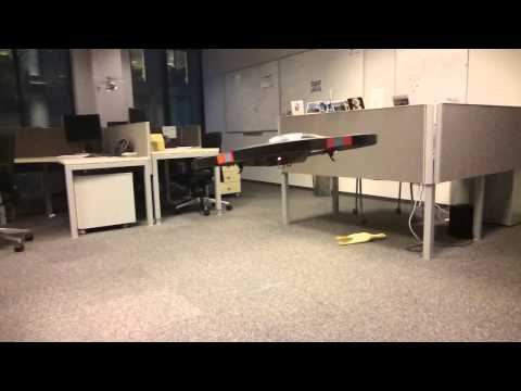 Helicopter attacks drone and escapes. Timeshift video.