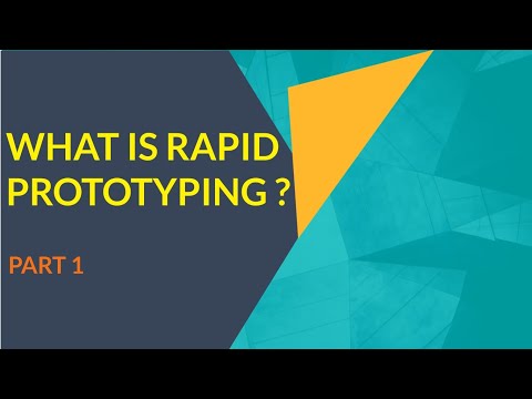 #1 Introduction of rapid prototyping process with demo model| types of rapid prototyping process