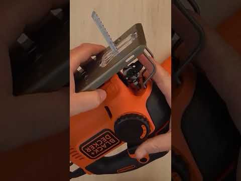 #howto to change the blade on a #blackanddecker #jigsaw  #wood #diy #woodworking #bobthetoolman