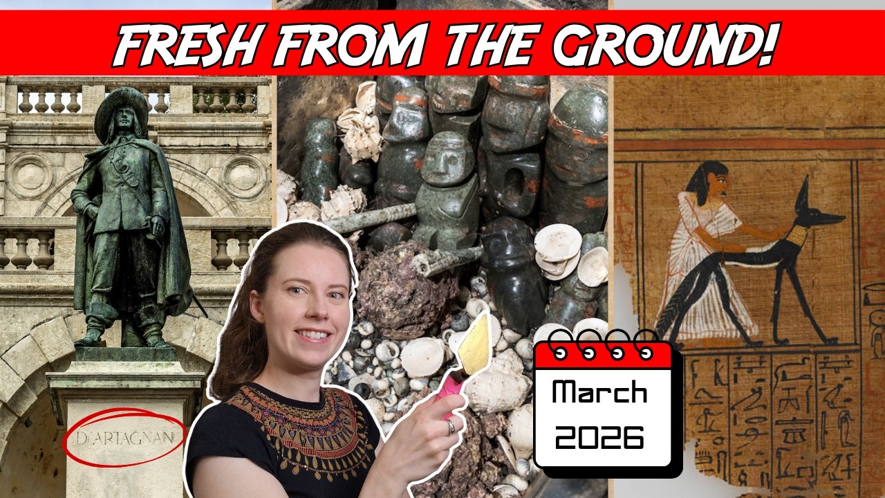 Latest #Archaeology Discoveries: March 2026