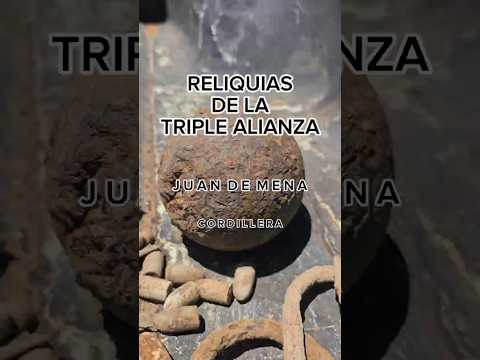 reliquias de la triple alianza - Juan de Mena / Cordillera.