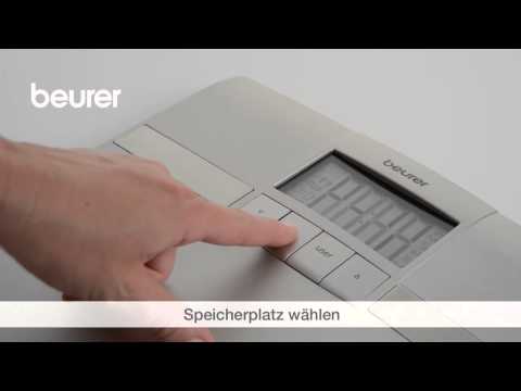 Quick Start Video der Diagnosewaage BF 18 von Beurer