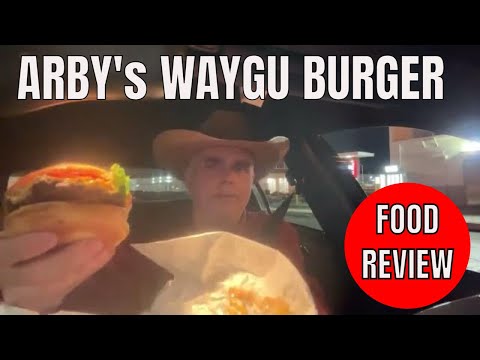 Food Review Las Vegas Drive Thru✅ Trip to Arby's WAYGU Burger and Whippity Whip fries