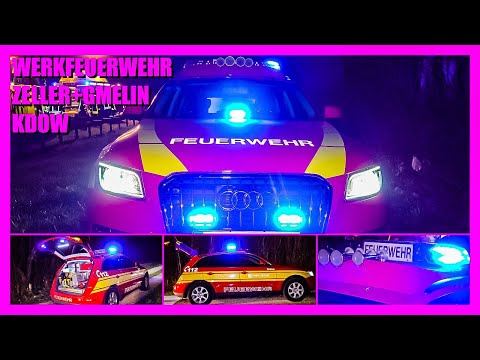 🆒 KdoW (Kommandowagen) 🚒 Werkfeuerwehr Zeller+Gmelin (SÜDÖL) Eislingen 😍 CarPorn bei Gruibingen