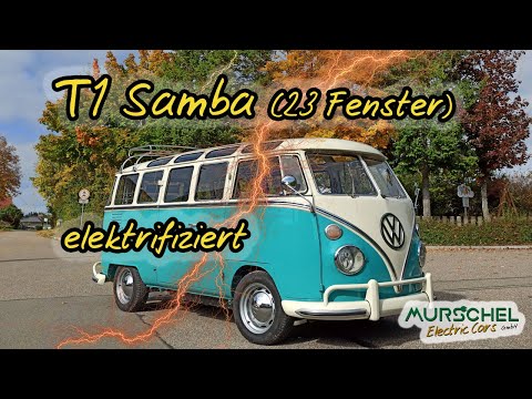 VW Bus elektro T1  Samba vw bulli elektro umbau von Murschel Electric Cars