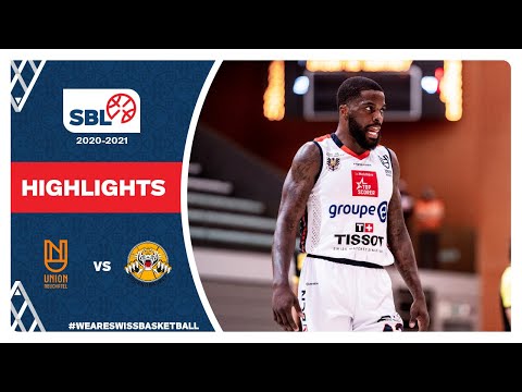 SBL 20/21 Highlights - Union Neuchâtel Basket vs. Lugano Tigers