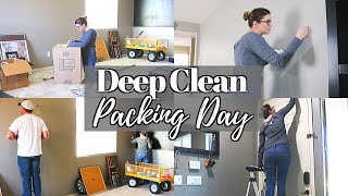 SPRING CLEANING AND PACKING HUGE ROOM // CLEANING MOTIVATION