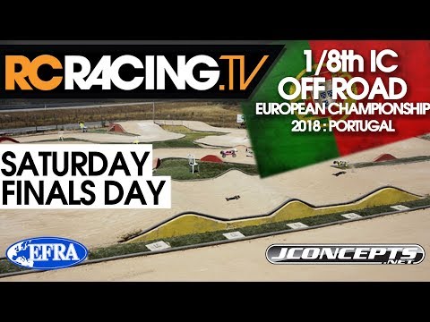 EFRA 1/8th Off Road  Euros - Saturday - Finals Day -LIVE!