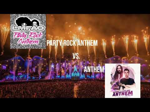 Party Rock Anthem vs. Anthem - (LMFAO vs. Steve Aoki, Hardwell) - Mashup by DJ HeartBeat