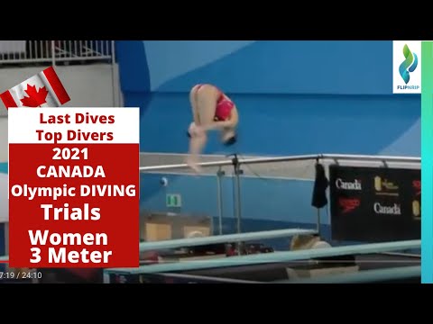 2021 Womens 3 Meter Diving - Canada Olympics Diving Trials