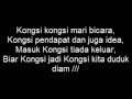 Joe Flizzow Kongsi Lirik HD