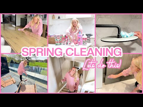 EXTREME SPRING CLEAN WITH ME! 🌸 Deep Cleaning Motivation | Emily Norris