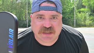 Video thumbnail: Volair Fit 1 Middleweight Composite Pickleball Paddle