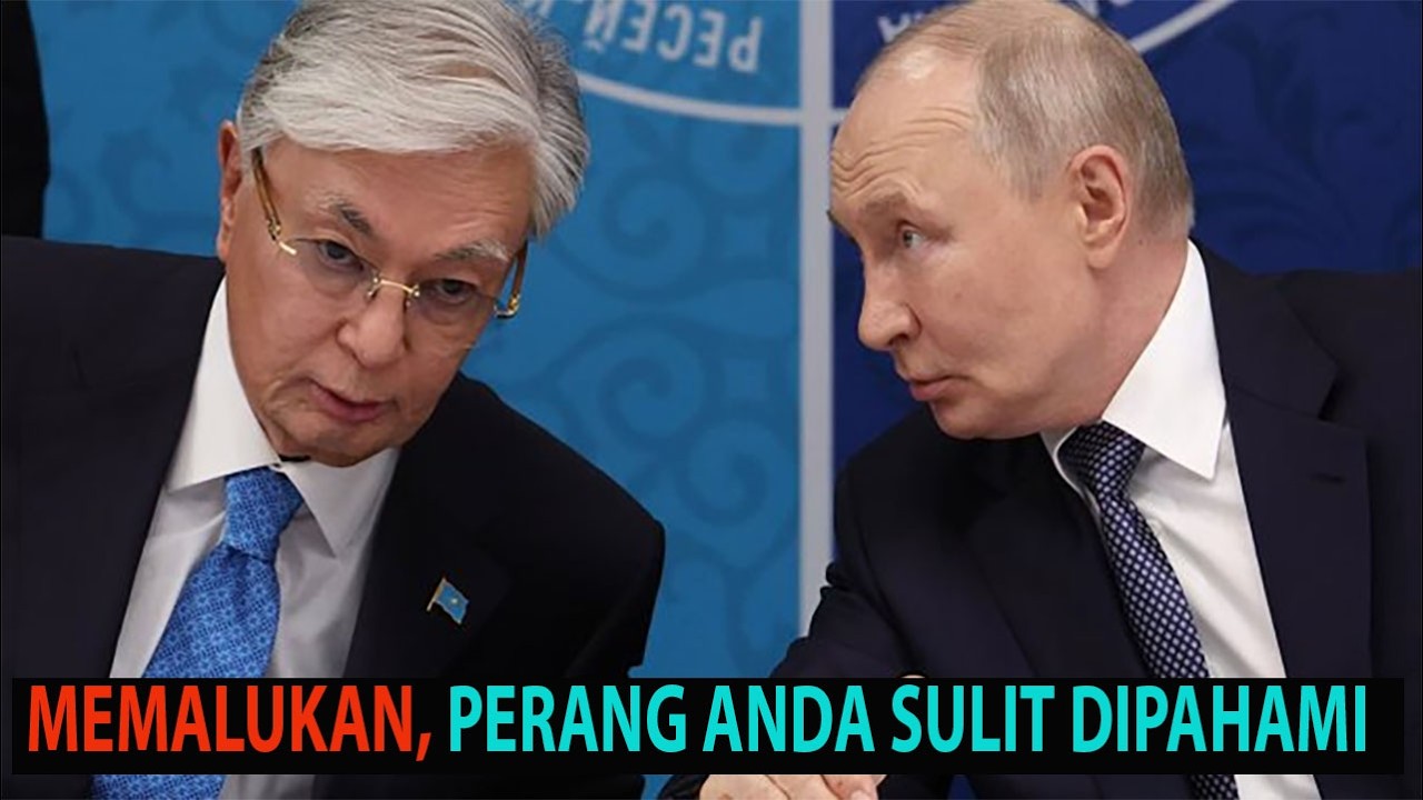 Ditampol Sekutu, Tokayev Minta Putin Hentikan Perang