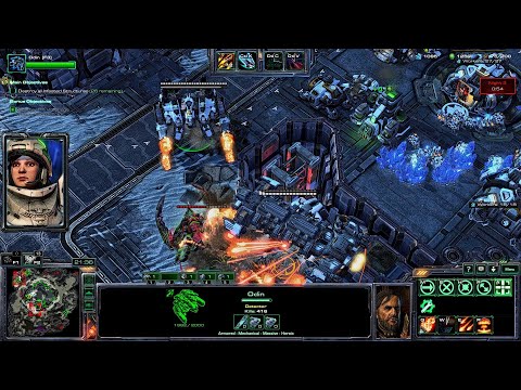 SC2 Nexus Co-Op Dead of Night ▏ Arcturus Mengsk Solo GamePlay #2