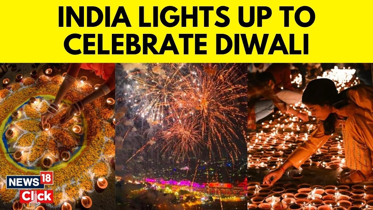 Diwali 2024 | People Across India Celebrate The Festival Of Lights With Pomp | Diyas | N18V