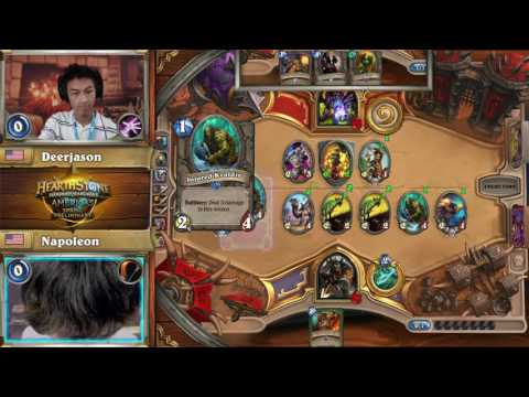 Deerjason vs Napoleon - Hearthstone: Americas Spring Preliminary