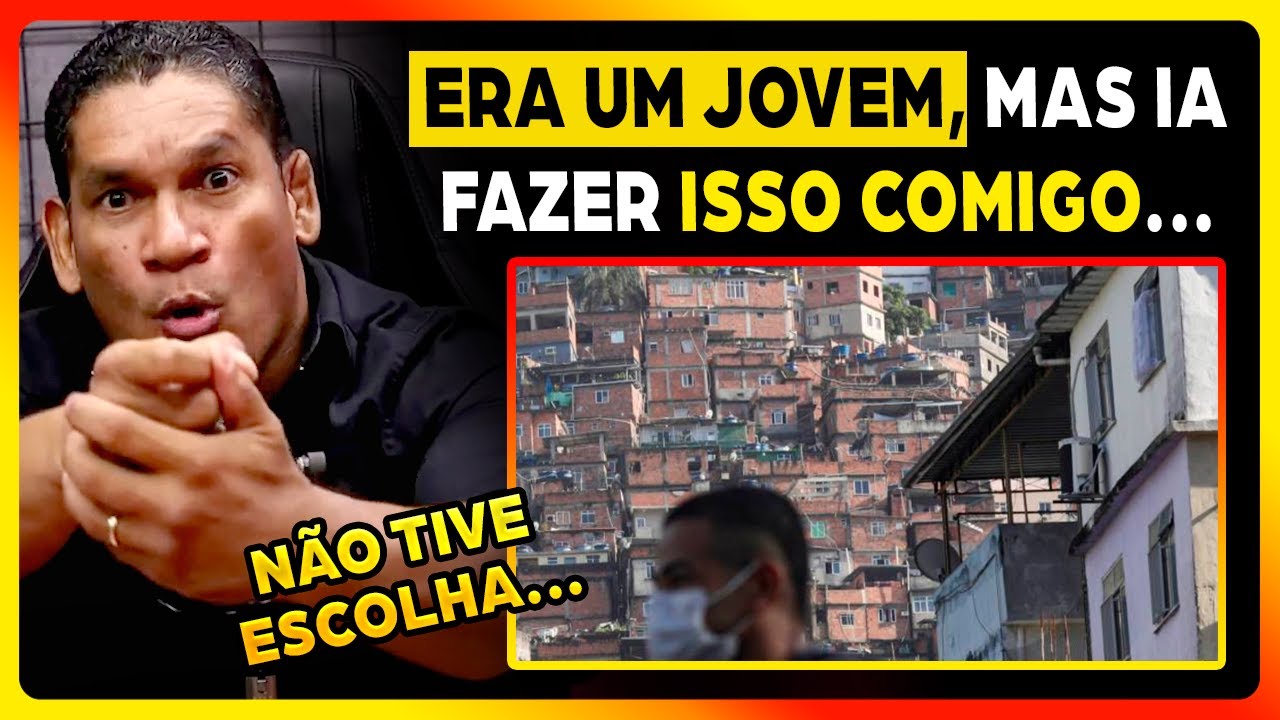 "QUANDO ELE CAIU, EU VI QUE ERA UM..."